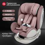 Автокресло Happy Baby I-Unix Isofix 0+/1/2/3 (0-36 кг) розовый
