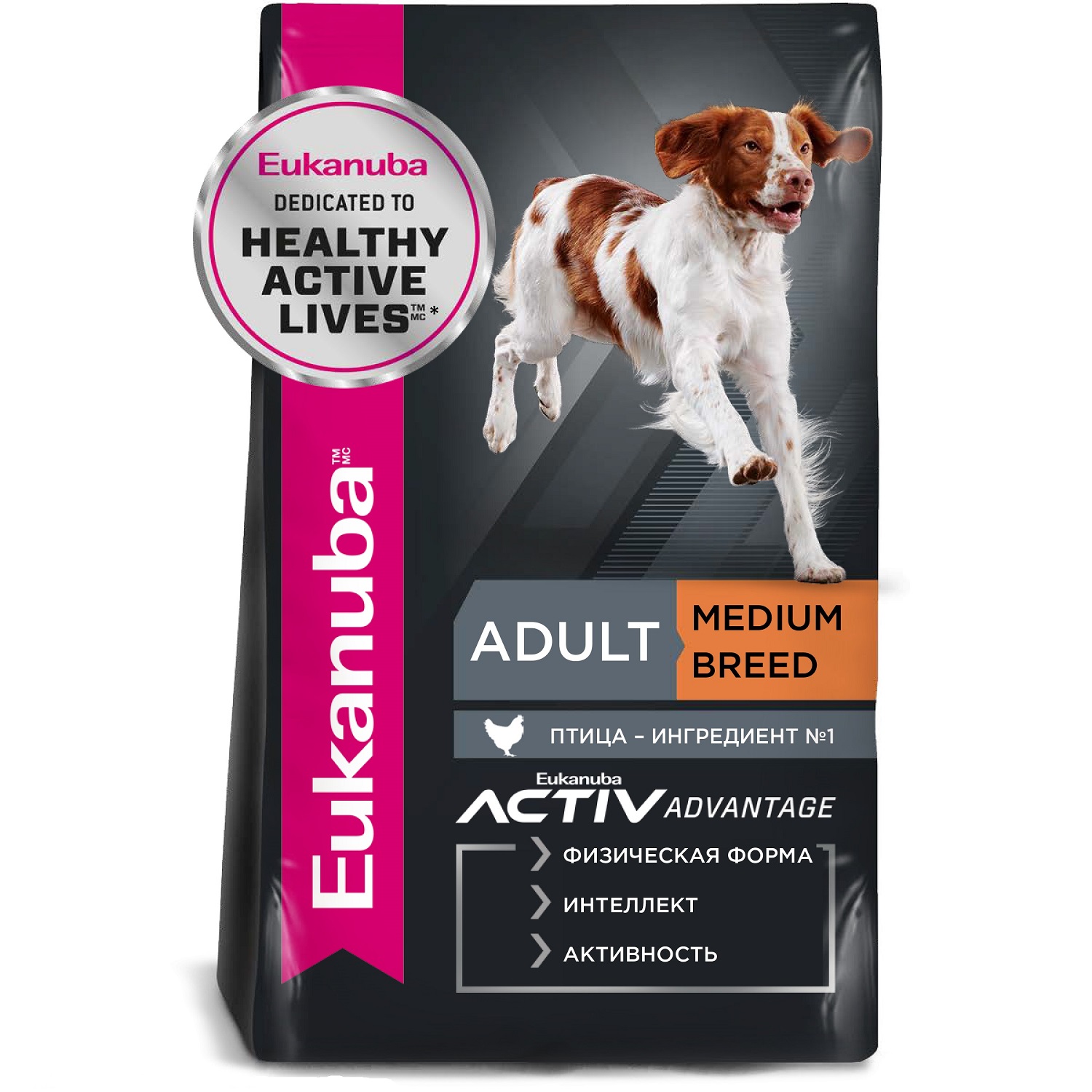 Корм Eukanuba Dog 3кг для взрослых собак средних пород сухой - фото 3