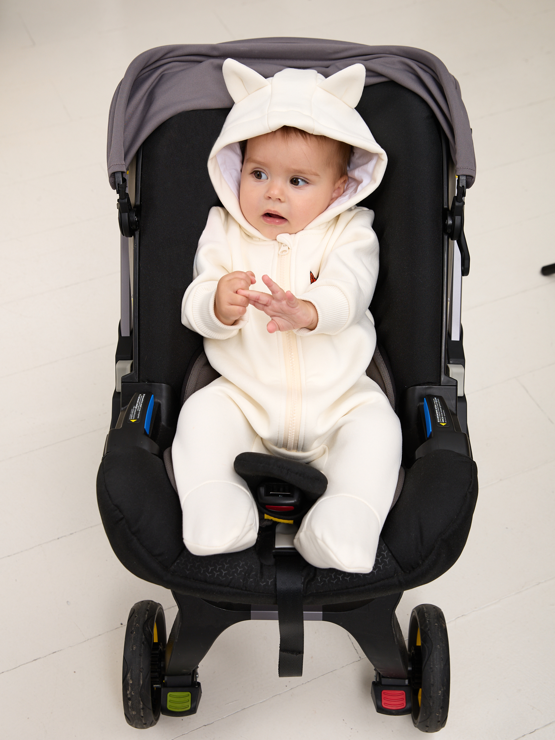 Комбинезон Лапушка 5055ф молочный - фото 26