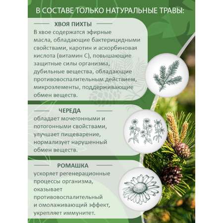 Экстракт ПРАВИЛЬНЫЕ ТРАВЫ Хвойно-травяной