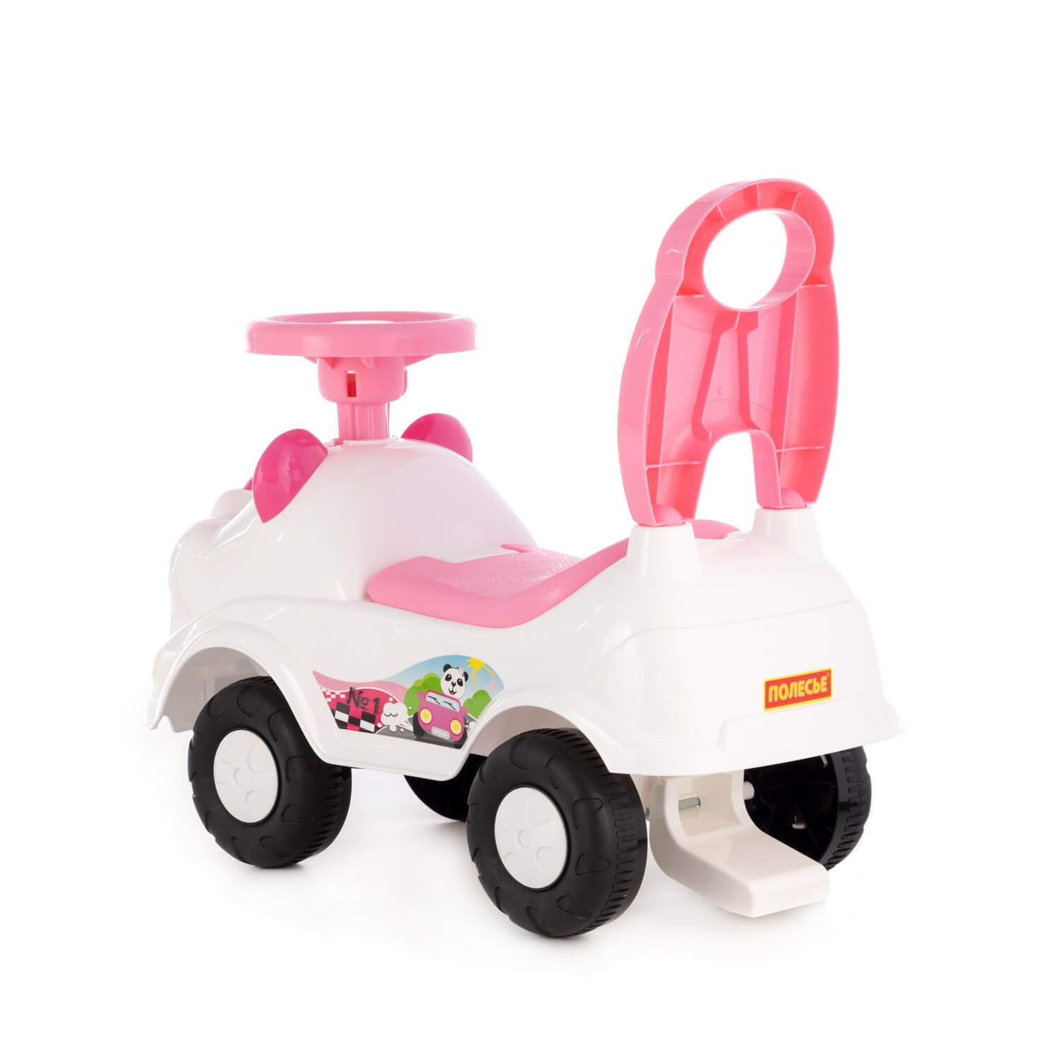 Пушкар Полесье каталка розовый - фото 3