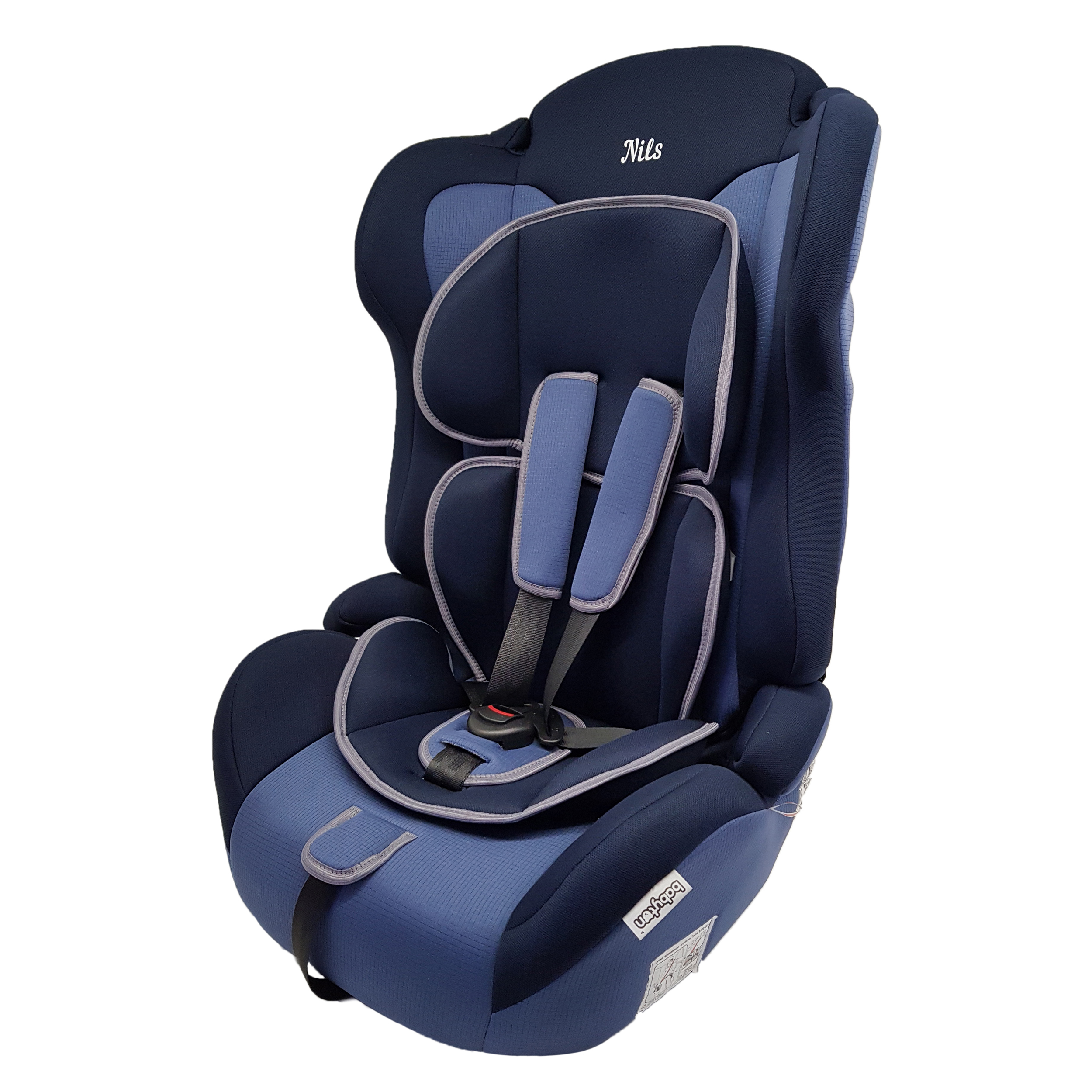 Автокресло Babyton Nils 1/2/3 (9-36 кг) синий - фото 1