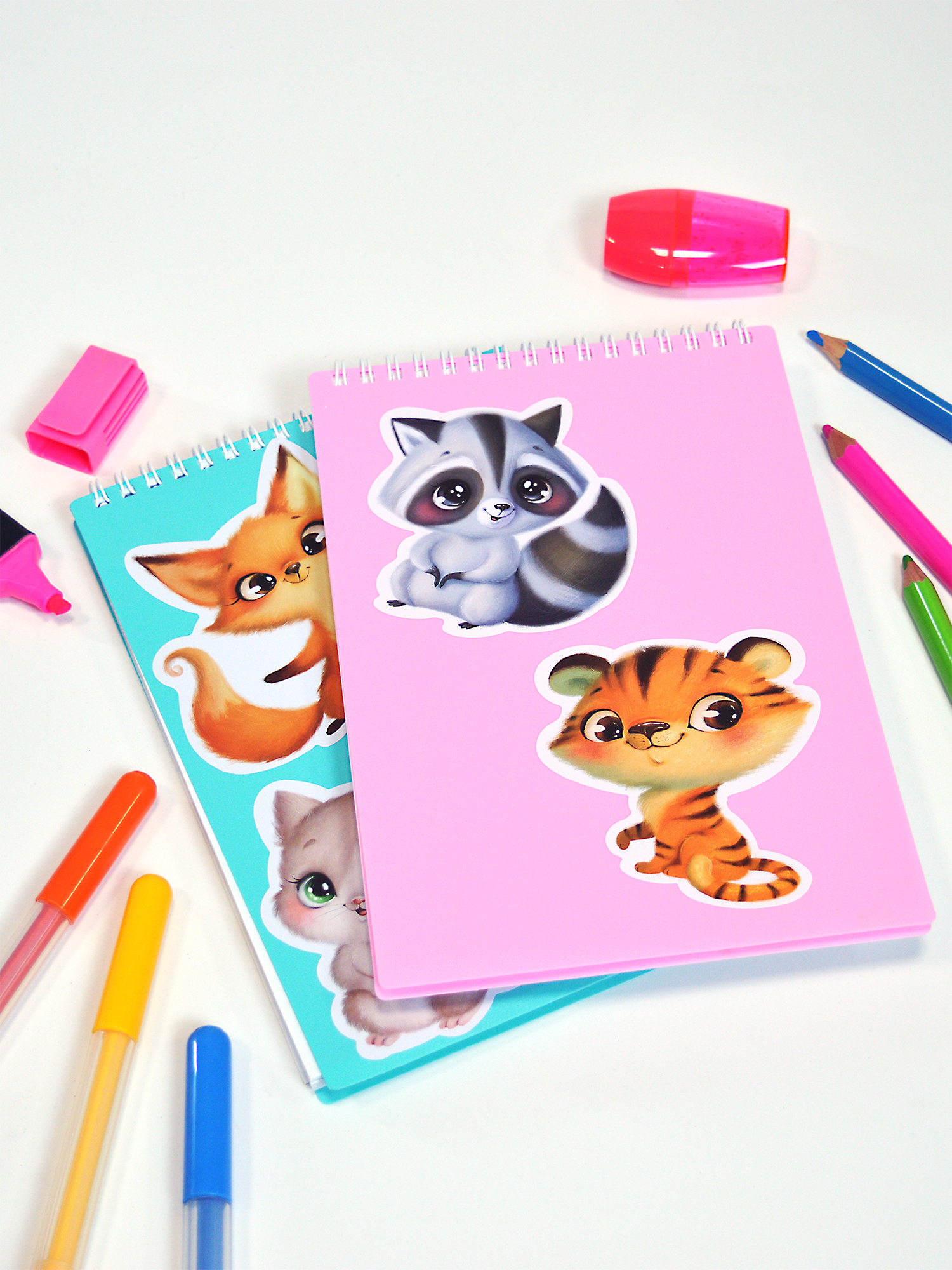 Декоративные наклейки Дрофа-Медиа Милые зверушки 4258 - фото 10