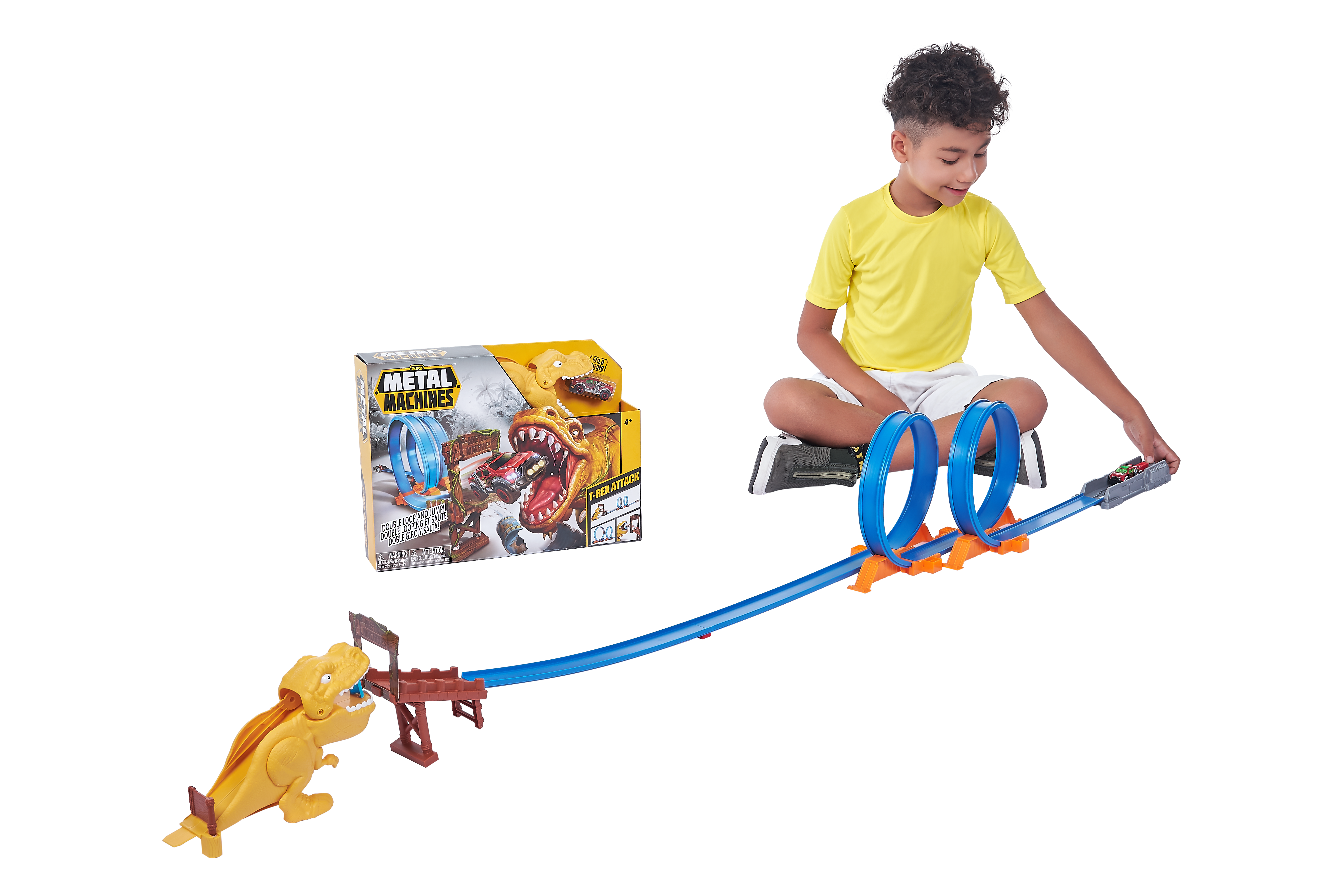 Трек Metal Machines Динозавр 6702 - фото 6