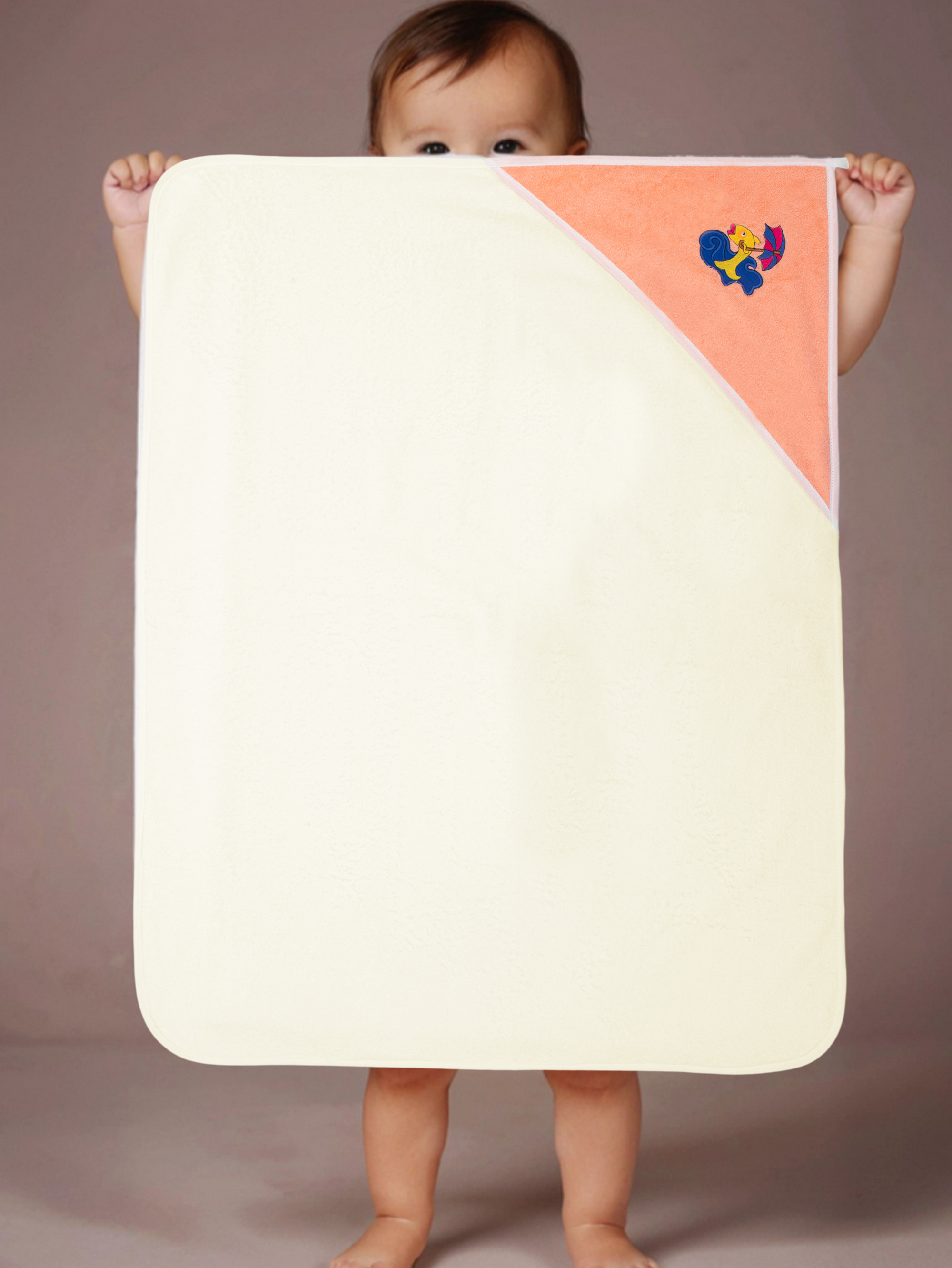 Полотенце уголок Wellness Малыш-01/27_Р 80 x 100 см 1 шт. - фото 8