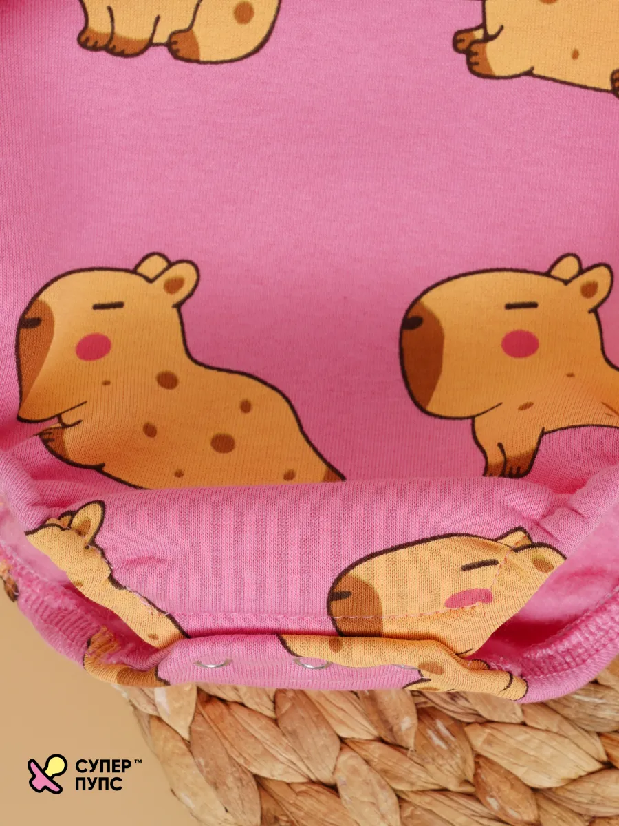 Боди Супер Пупс ромпер/многокапибар - фото 14
