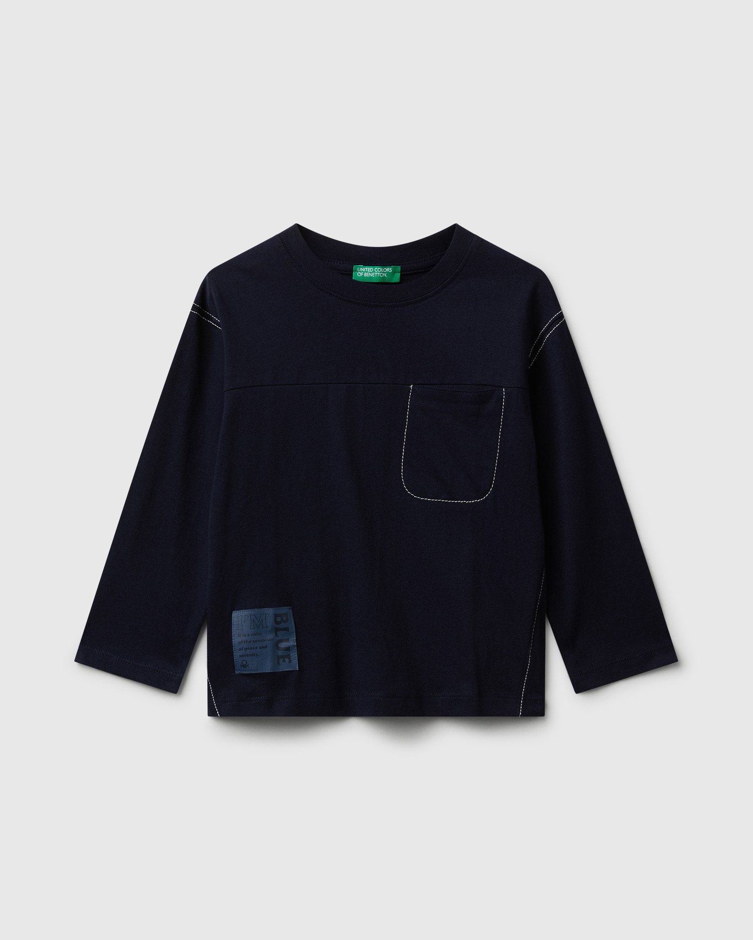 Лонгслив United Colors of Benetton 25A_3I1XG10KR_016 - фото 1
