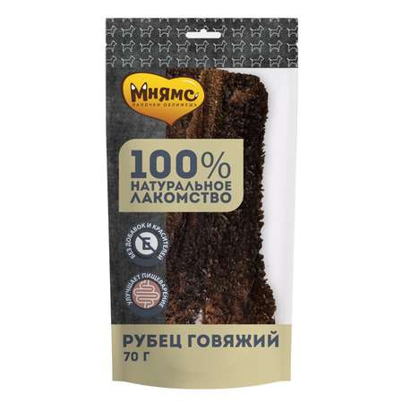 Лакомство для собак Мнямс рубец говяжий 70г