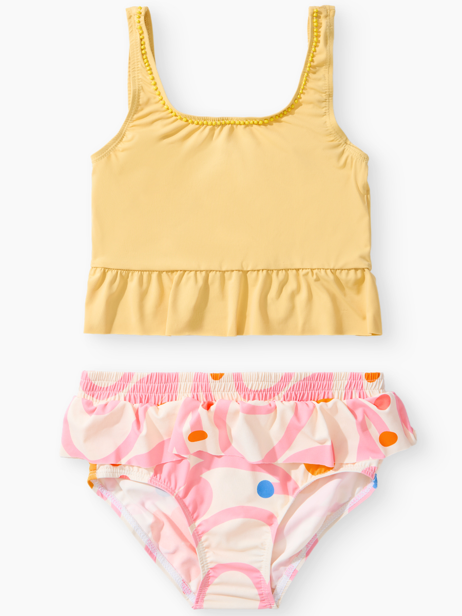 Купальник Happy Baby 50703-1_milky (sweety garden) - фото 1