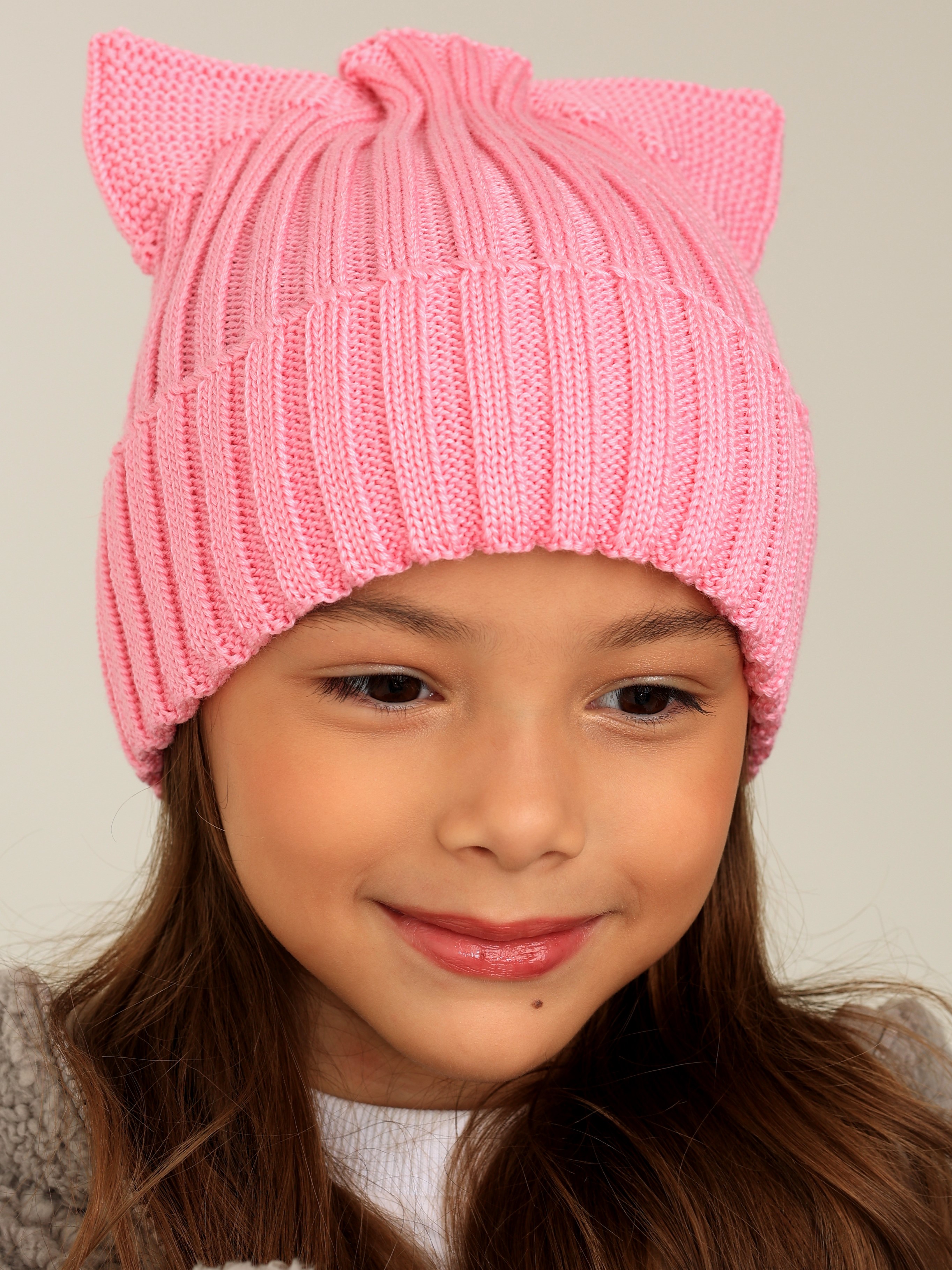 Шапка-чепчик BRIOLLINI Alice фуксия - фото 1