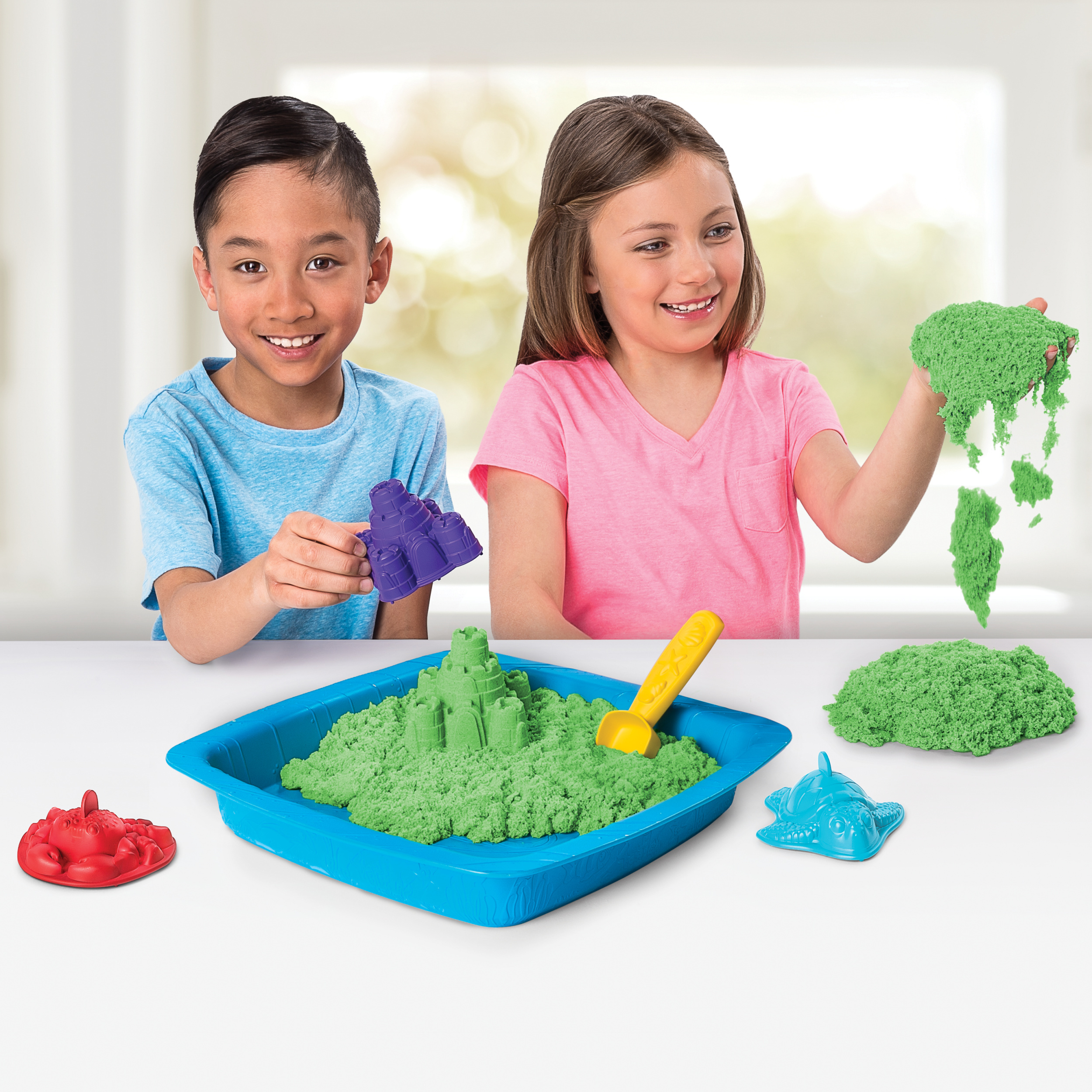 Кинетический песок Kinetic Sand 0.4 кг - фото 7