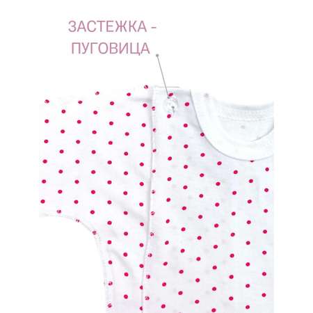 Распашонка 3 шт Мукоша kids