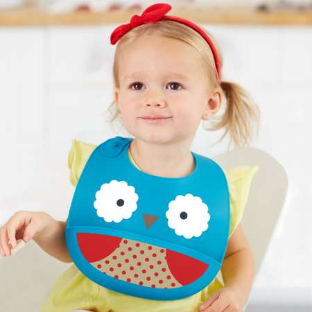 Нагрудник Skip Hop силикон