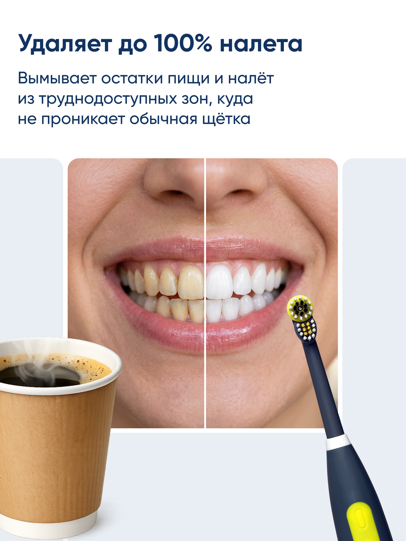 Зубная щетка электрическая CS MEDICA от 12 лет - фото 3
