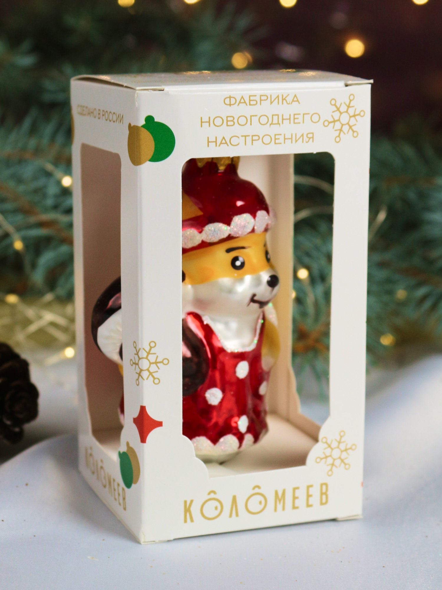 Елочное украшение Коломеев ручная работа - фото 2