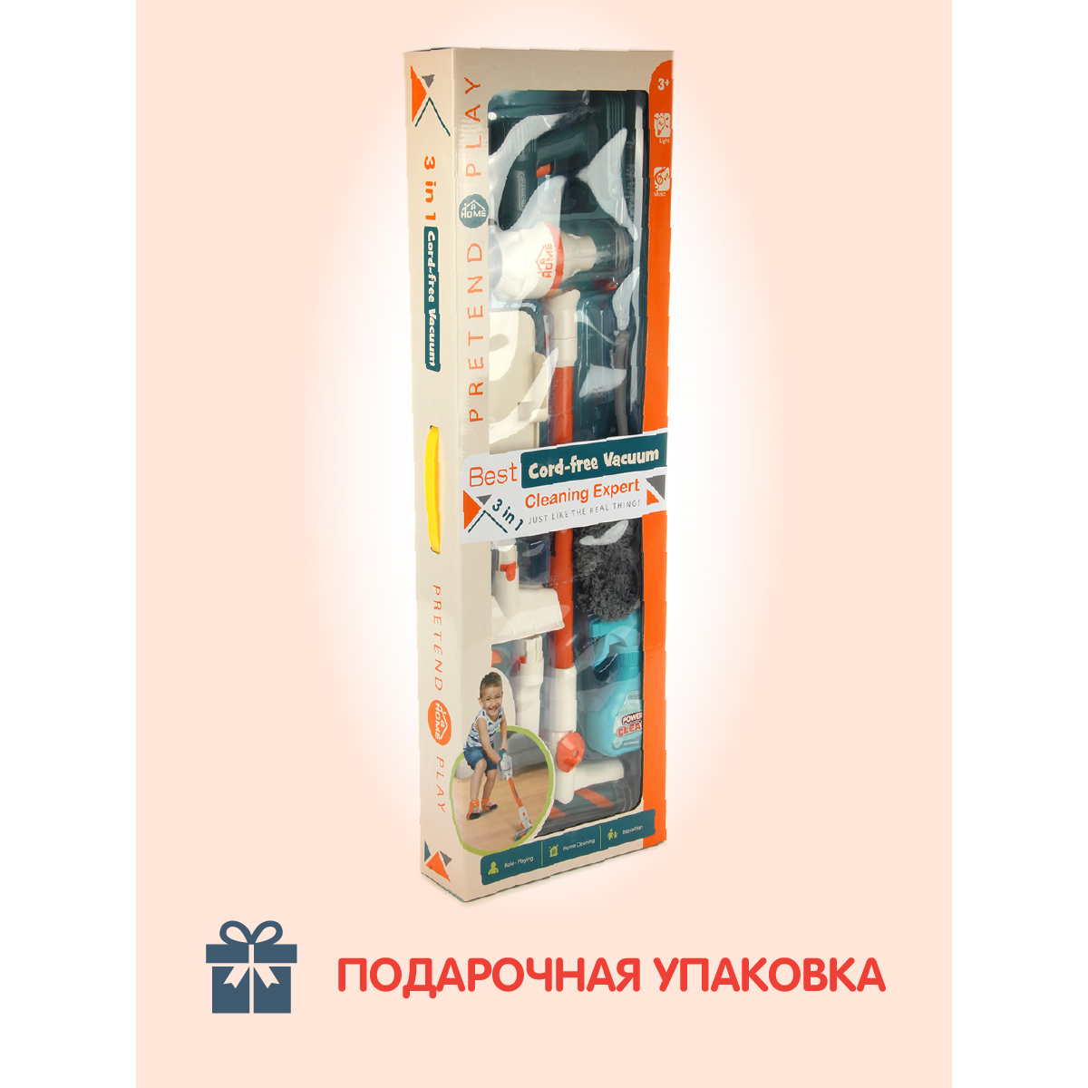 Игрушка Veld Co пылесос - фото 6