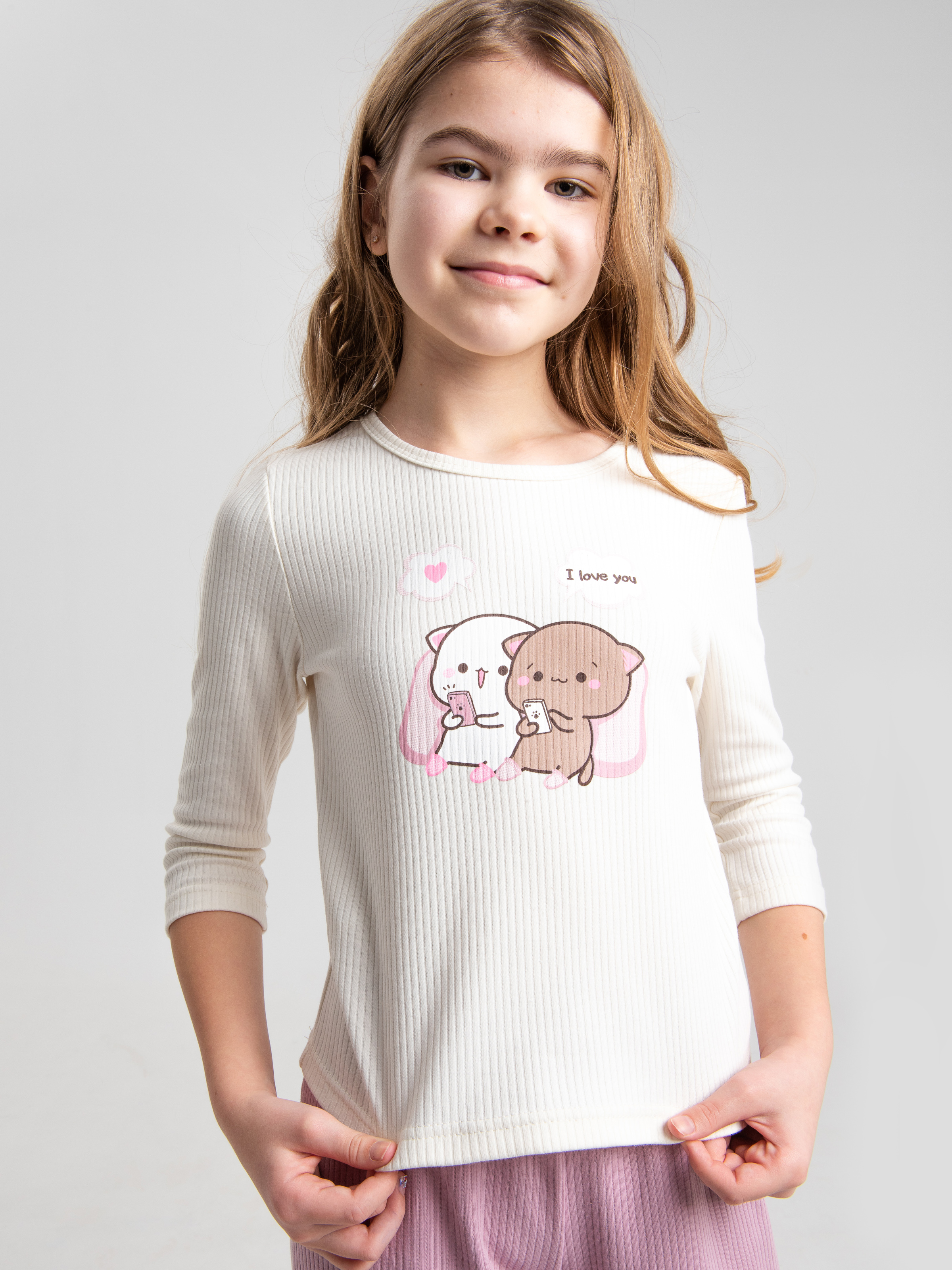 Пижама MiloTa КДЛ08/лиловый - фото 2