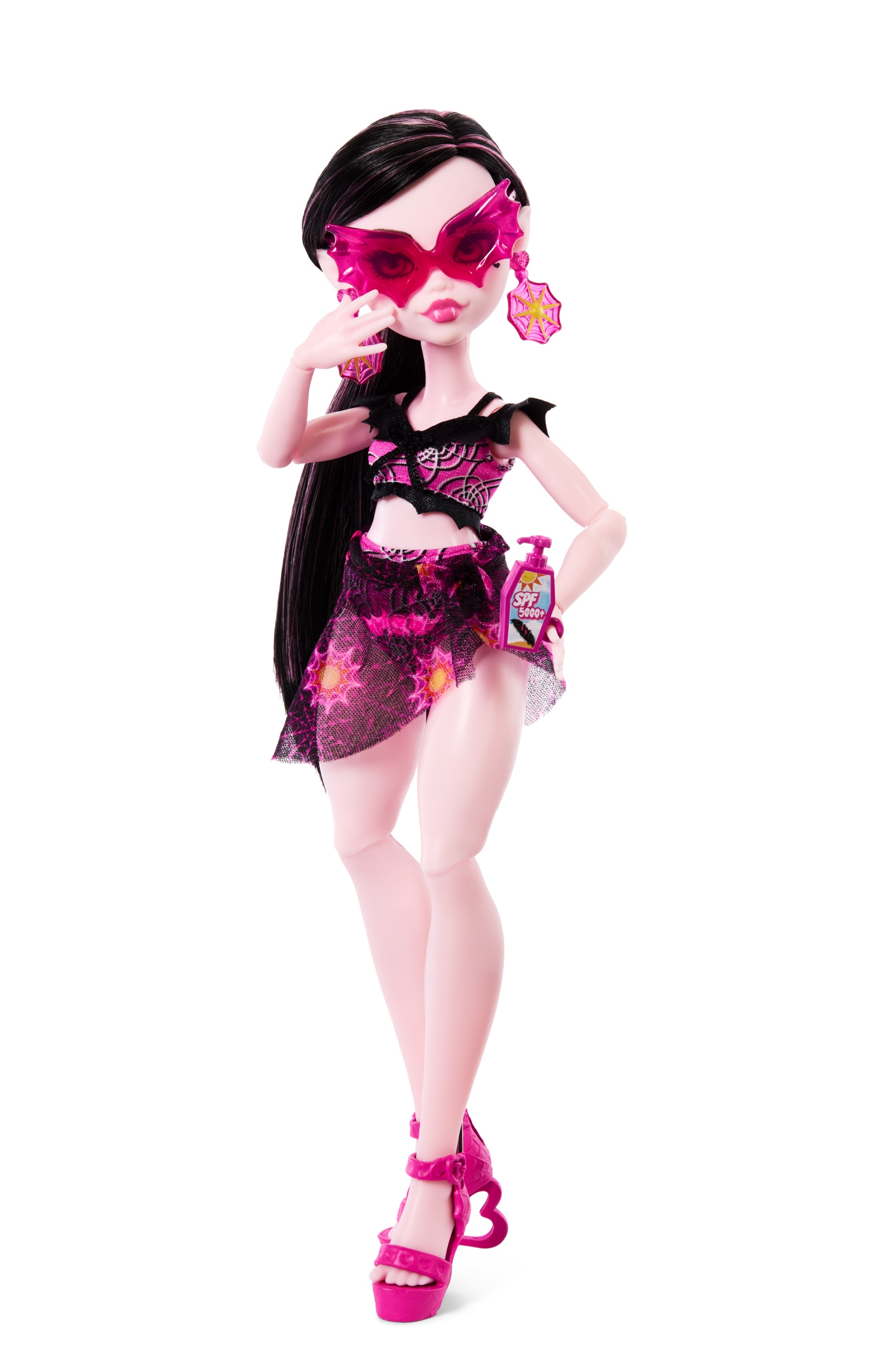 Кукла модельная Monster High Scare Adise Island Draculaura HRP66 HRP66 - фото 5