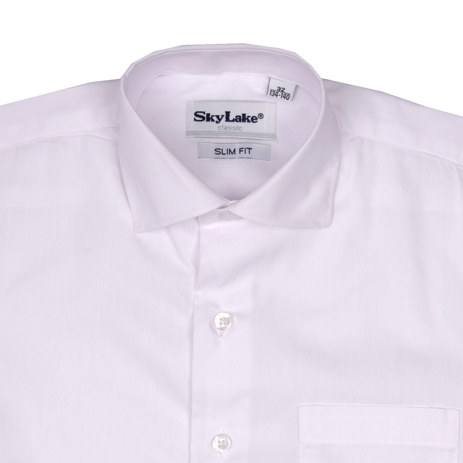 Рубашка Sky Lake 1210 CLASSIC SLIM FIT белый - фото 5
