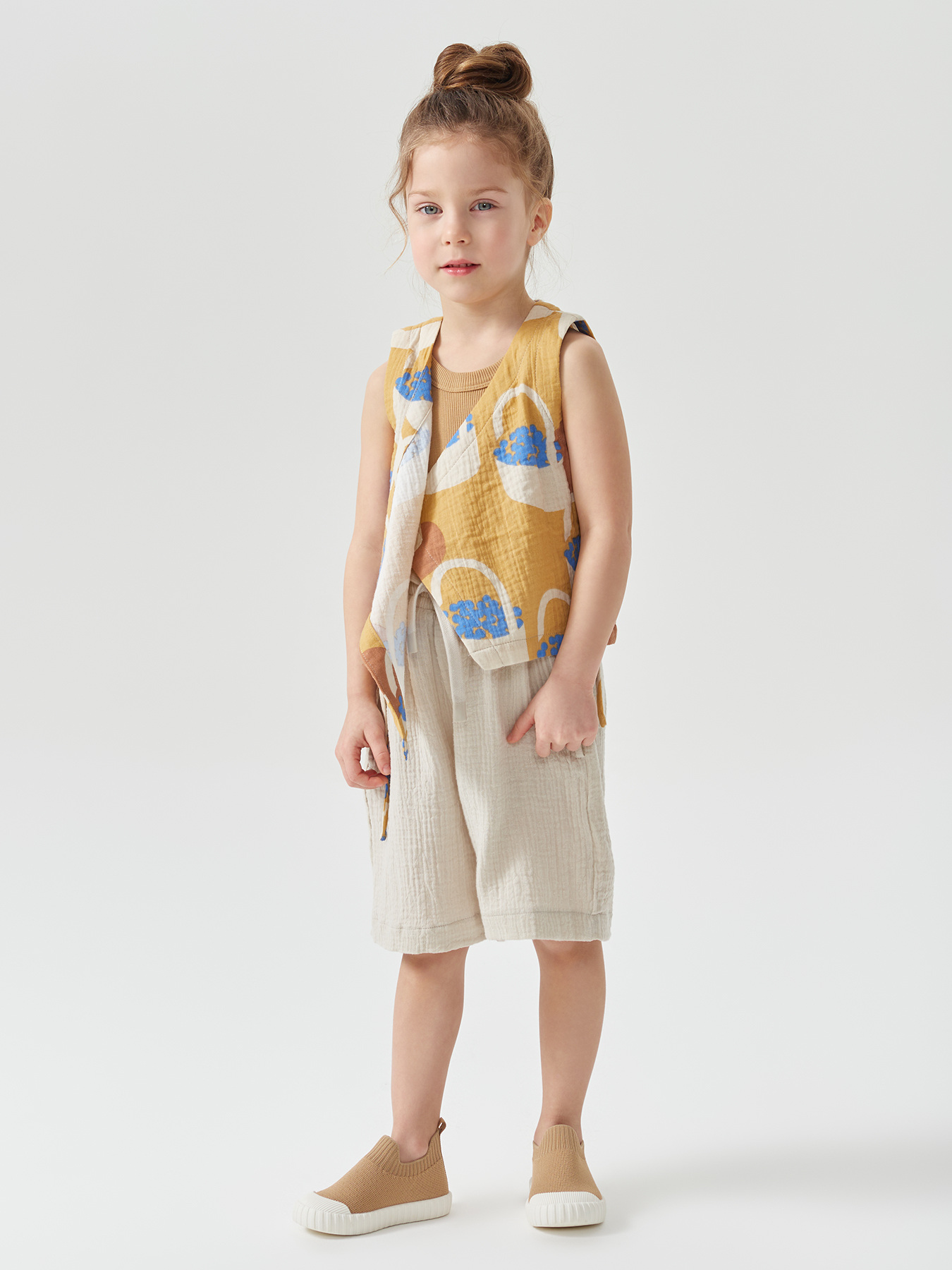 Шорты Happy Baby 88131_pale-beige - фото 13
