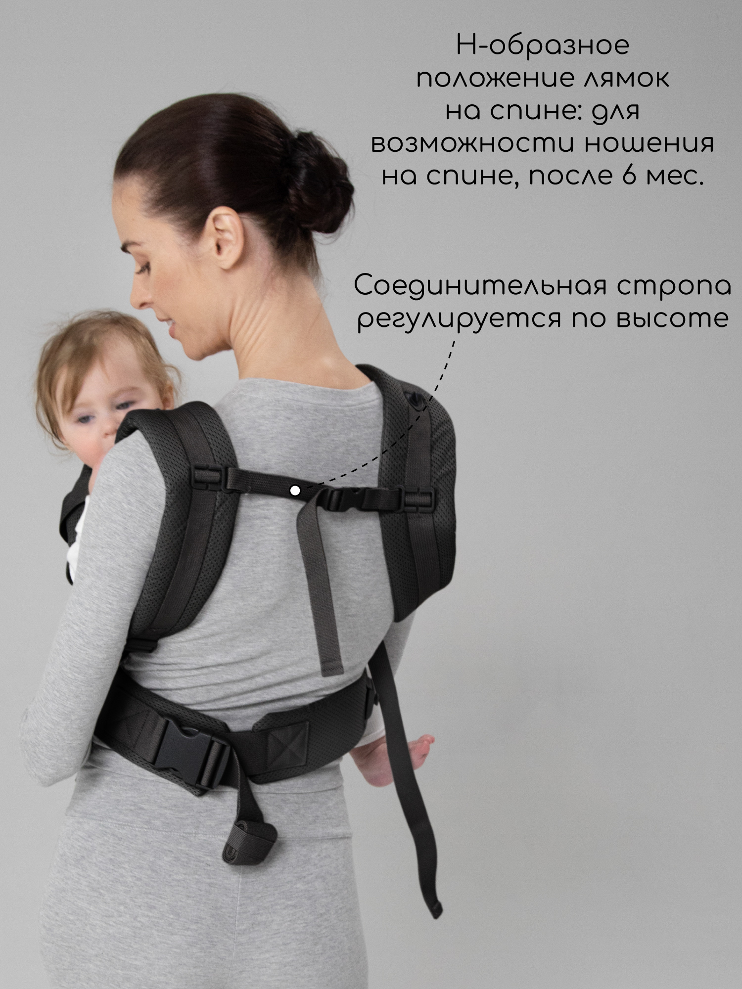 Эргорюкзак Amarobaby Hugger - фото 5