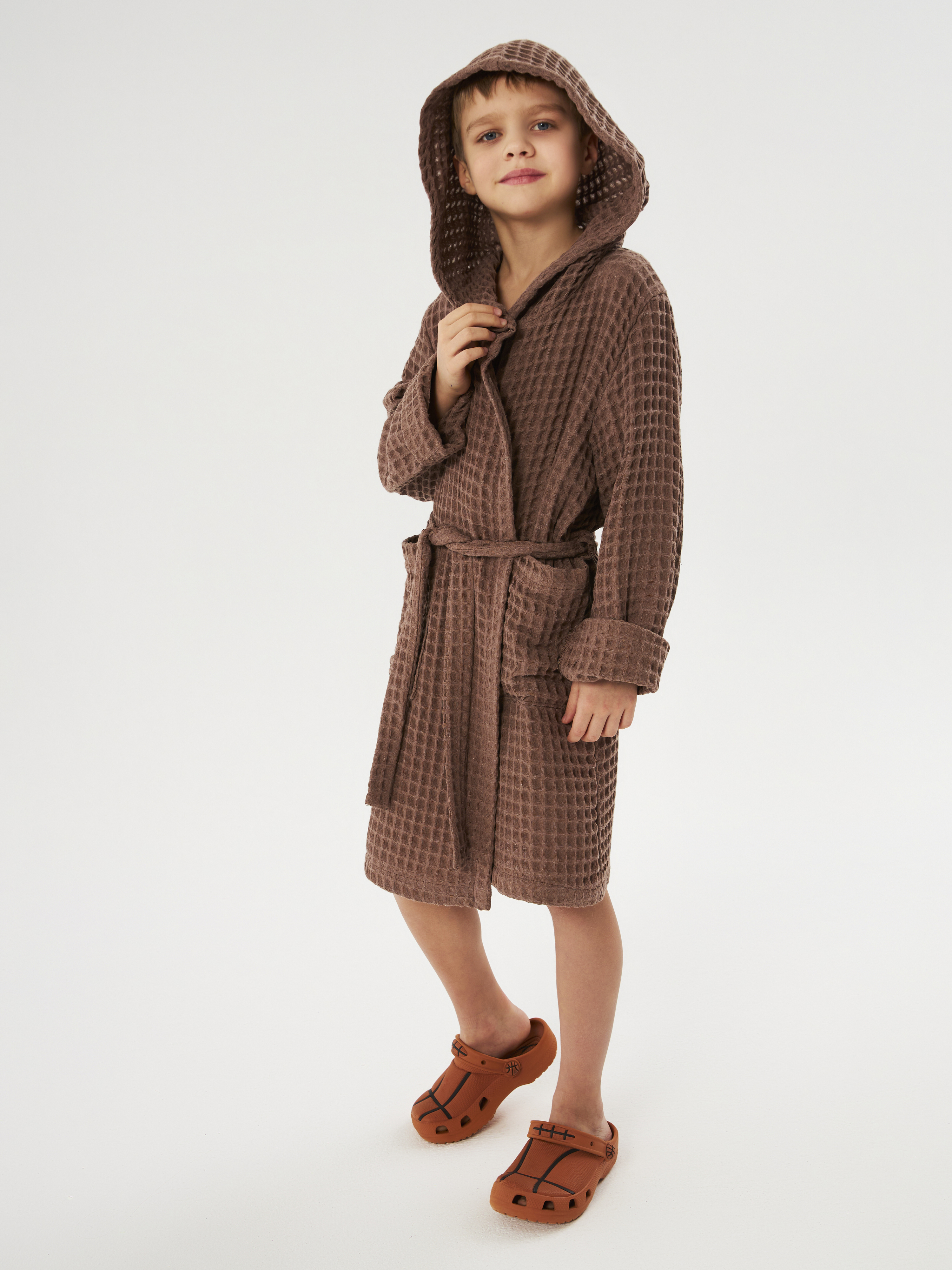 Халат Осьминожка 826-11/шоколадный - фото 9