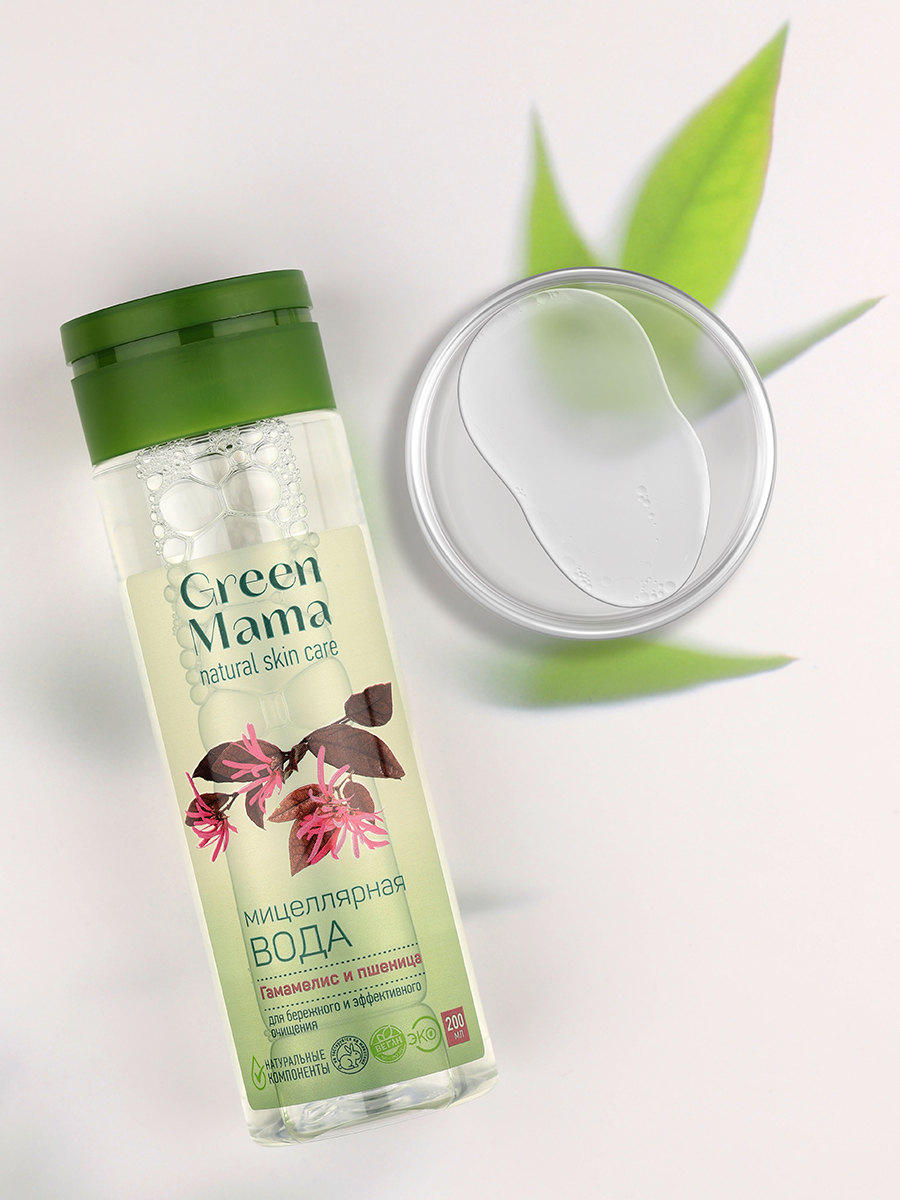 Мицеллярная вода Green Mama для снятия макияжа 200 мл 1 шт. - фото 11