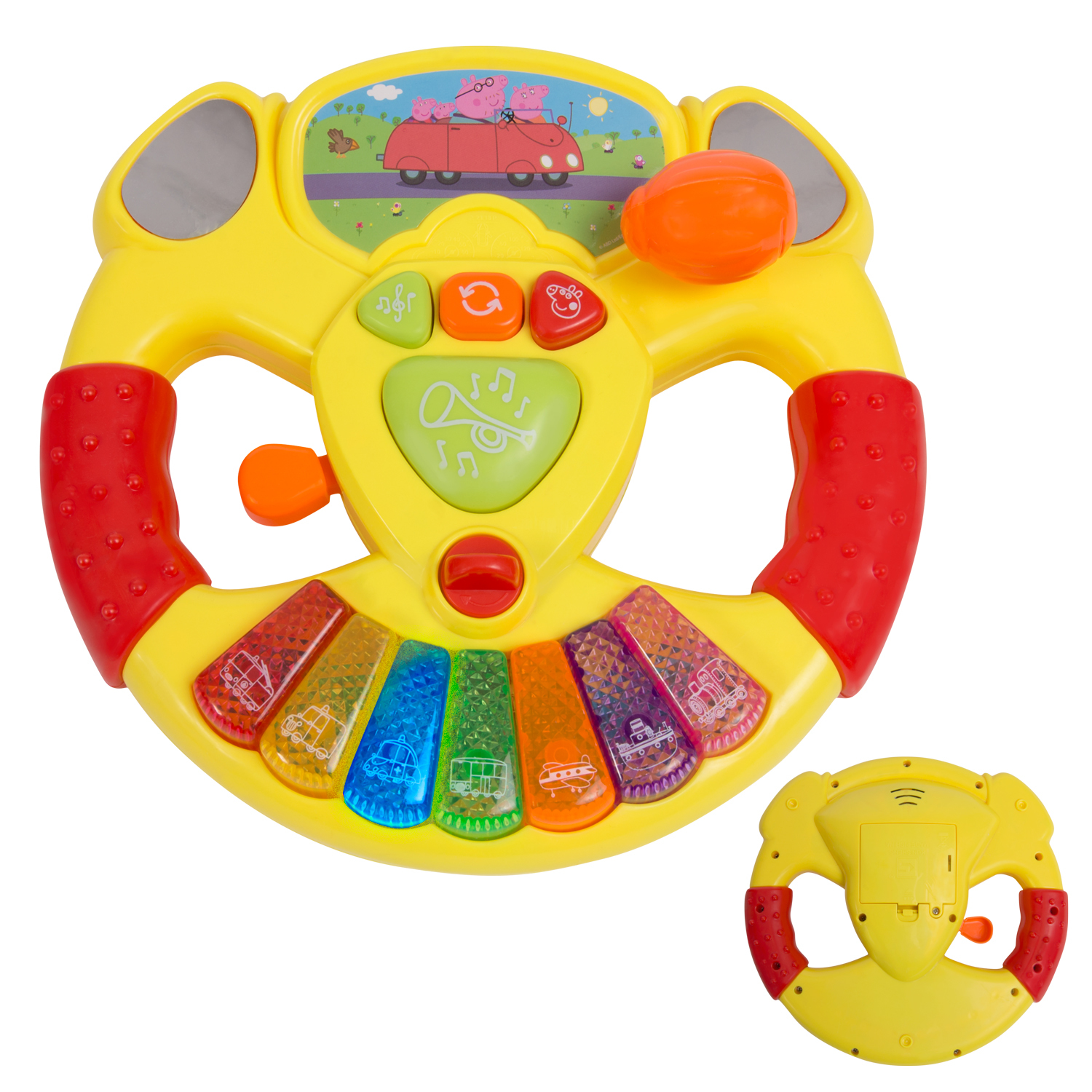 Игрушка Свинка Пеппа руль - фото 3
