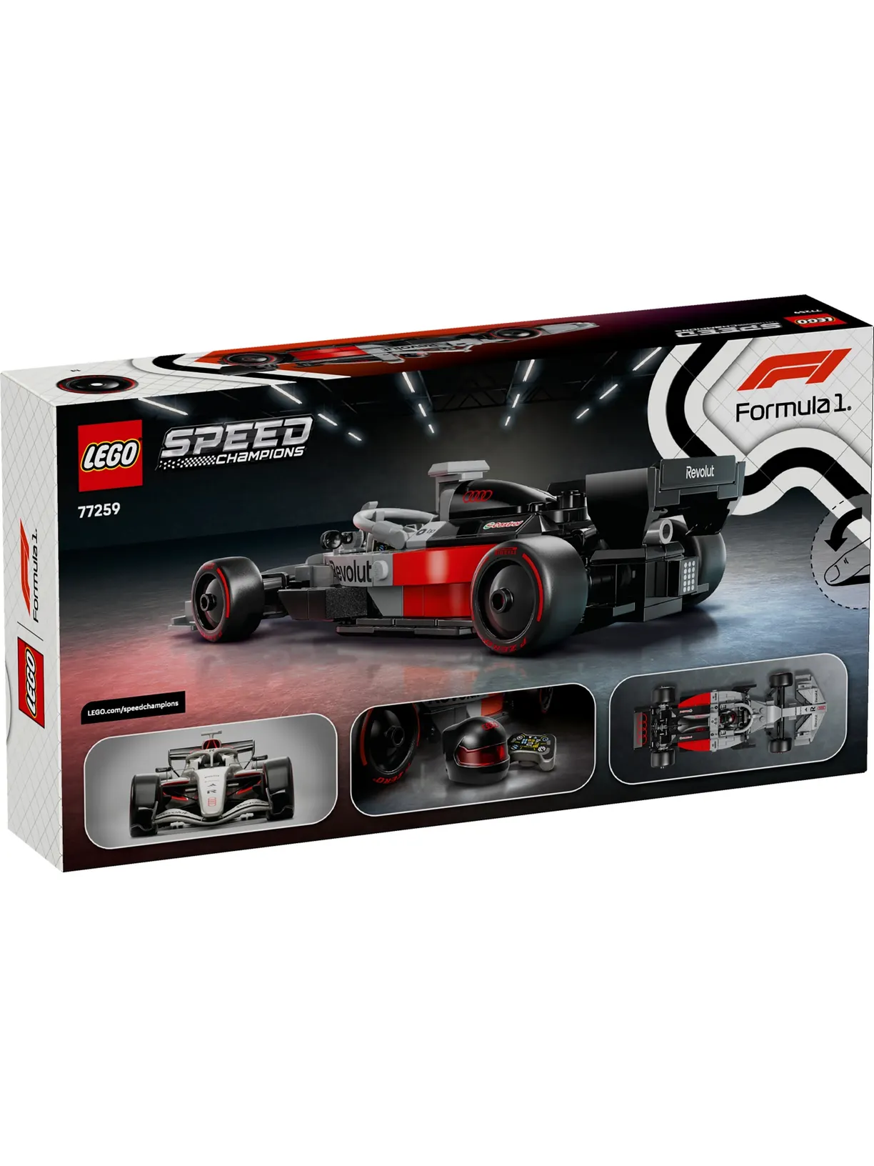 Конструктор LEGO Speed Champions Audi Revolut F1 216 дет. - фото 6