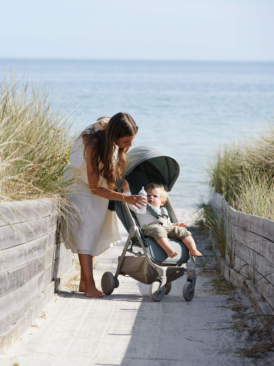Коляска прогулочная Elodie Pebble Green хаки - фото 9