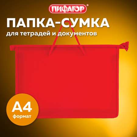 Папка с ручками Пифагор