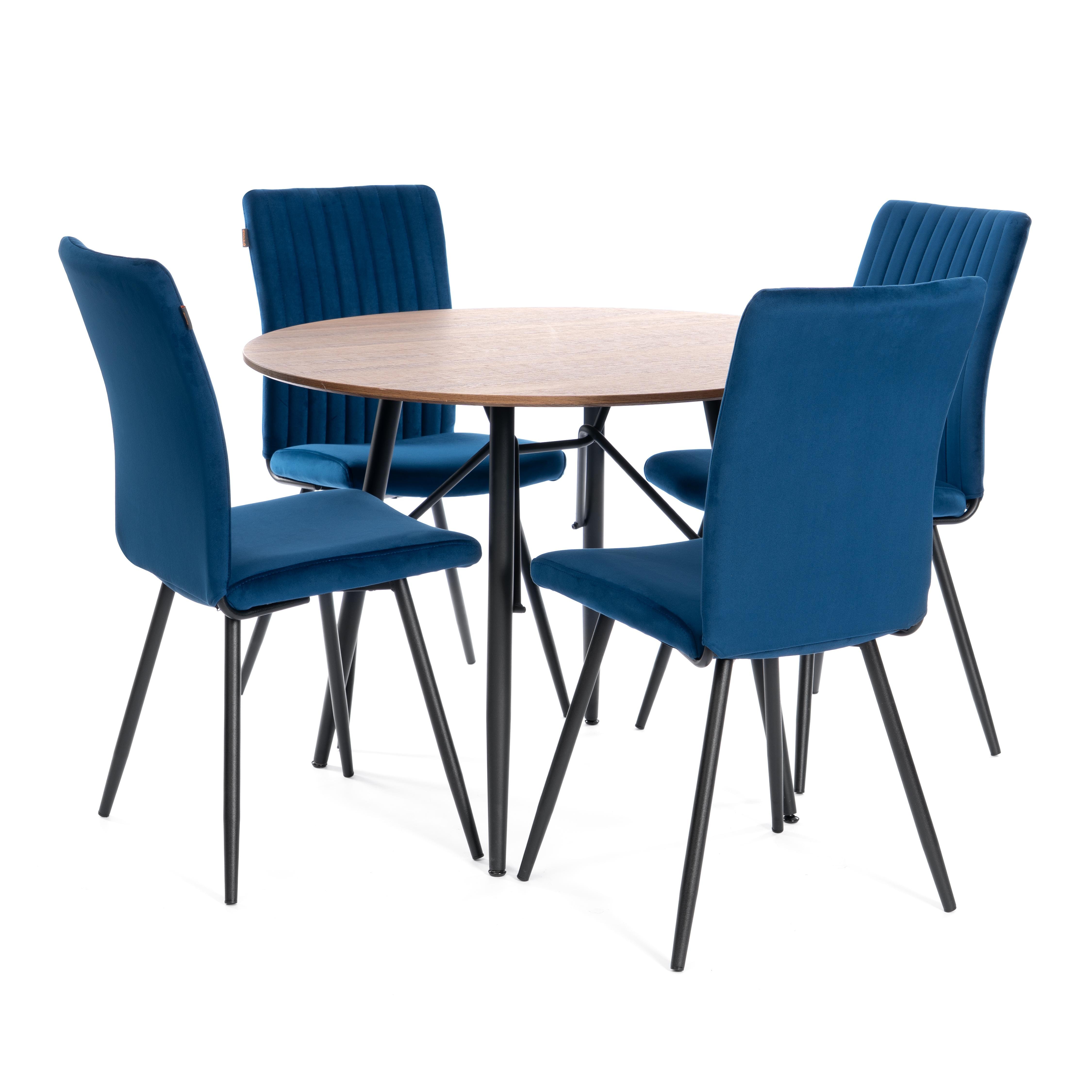 Стул TETCHAIR синий 2 шт. - фото 3