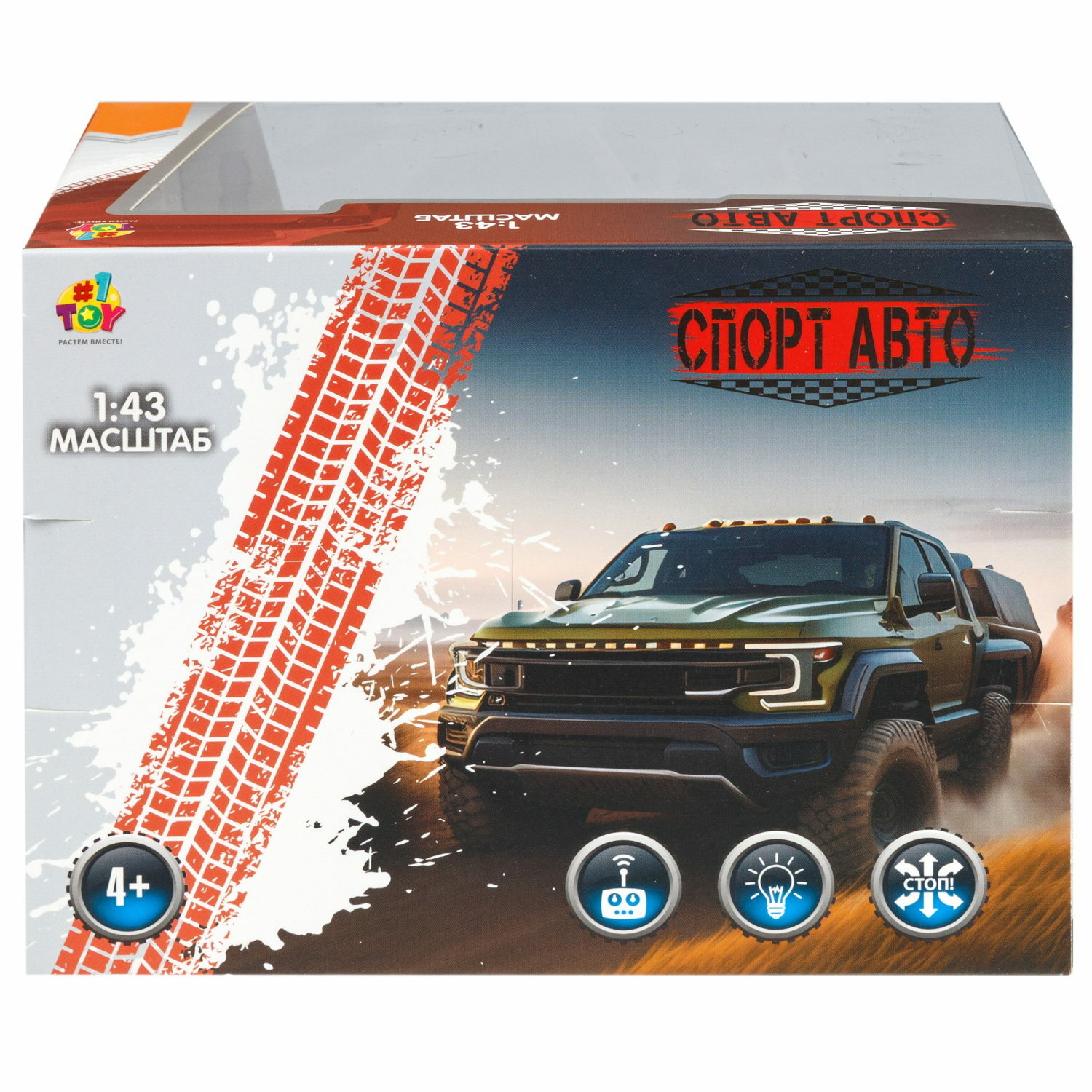 Автомобиль РУ №1TOY 1:43 в ассортименте - фото 6