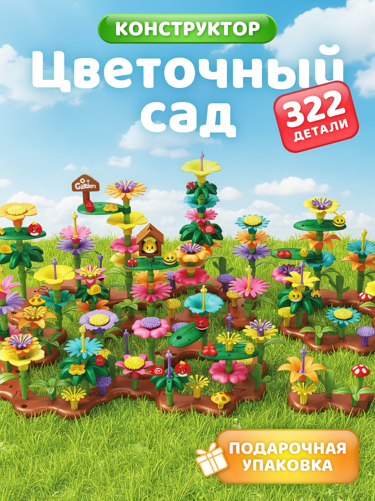 Конструктор Компания Друзей 322 дет. - фото 1
