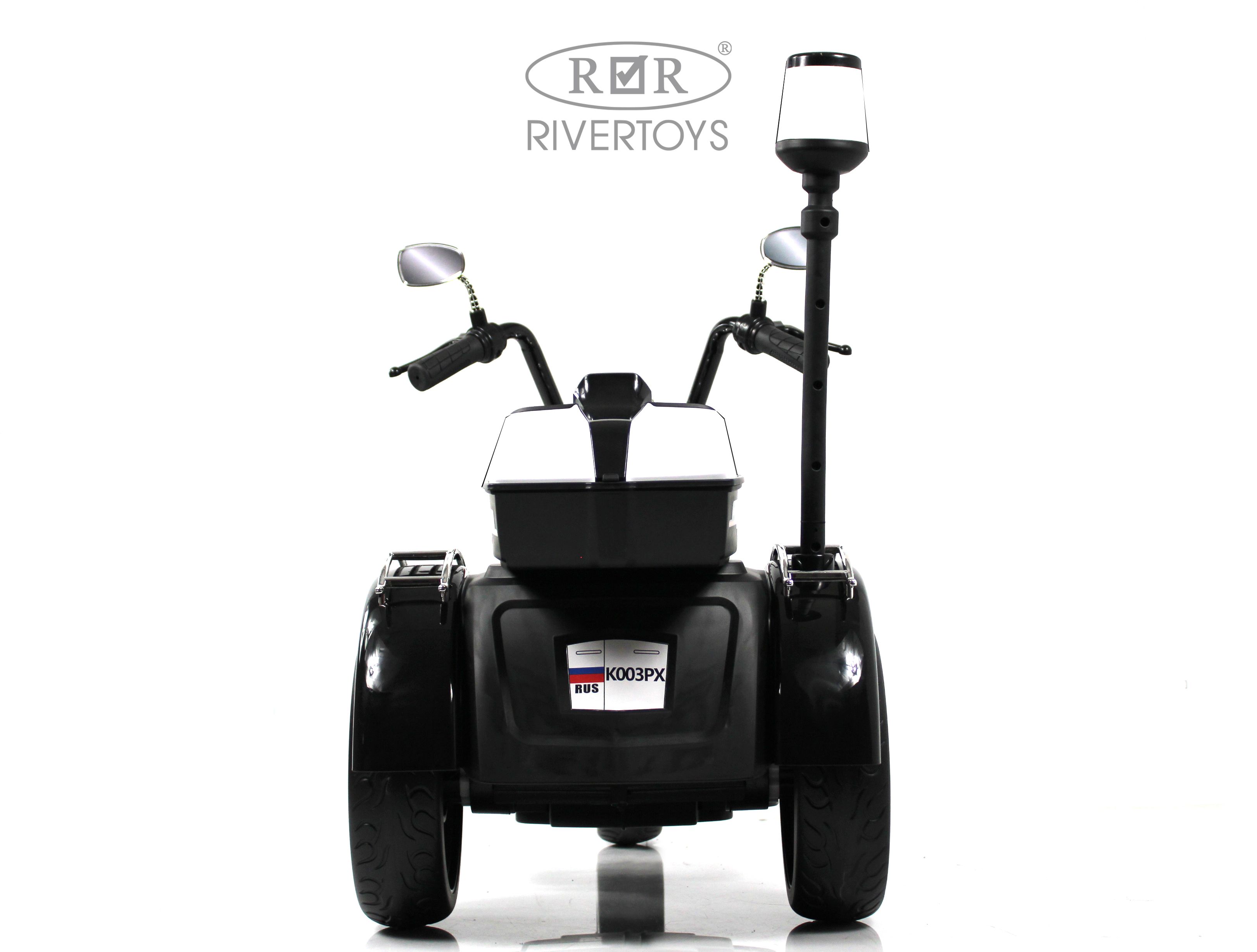 Электромобиль RIVERTOYS K003PX-WHITE - фото 22
