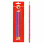Карандаши чернографитные Koh-I-Noor 3 шт.