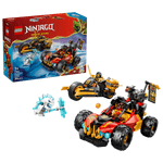 Конструктор LEGO NINJAGO Машинки Кая и Коула 394 дет.
