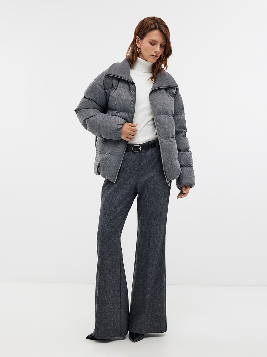 Куртка Baon B0422513/GREY MELANGE - фото 1