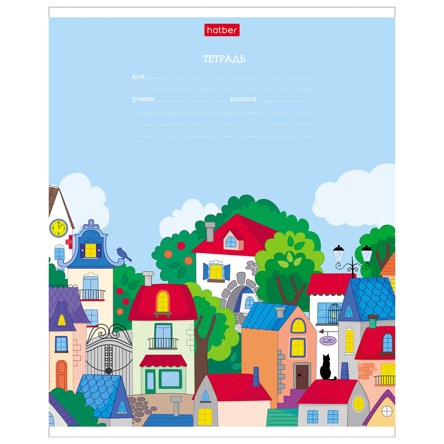 Тетрадь Hatber клетка 12 лист. в ассортименте - фото 6