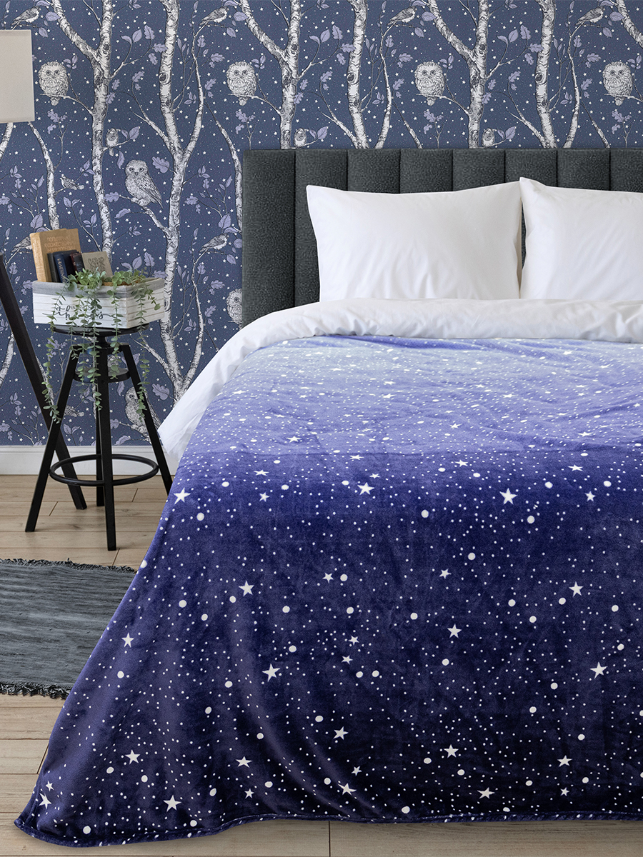 Покрывало BRAVO Звездочка 150 x 200 см велсофт - фото 1