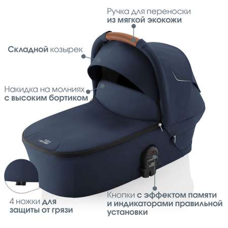 Коляска 2в1 Britax Roemer Smile 5Z night blue