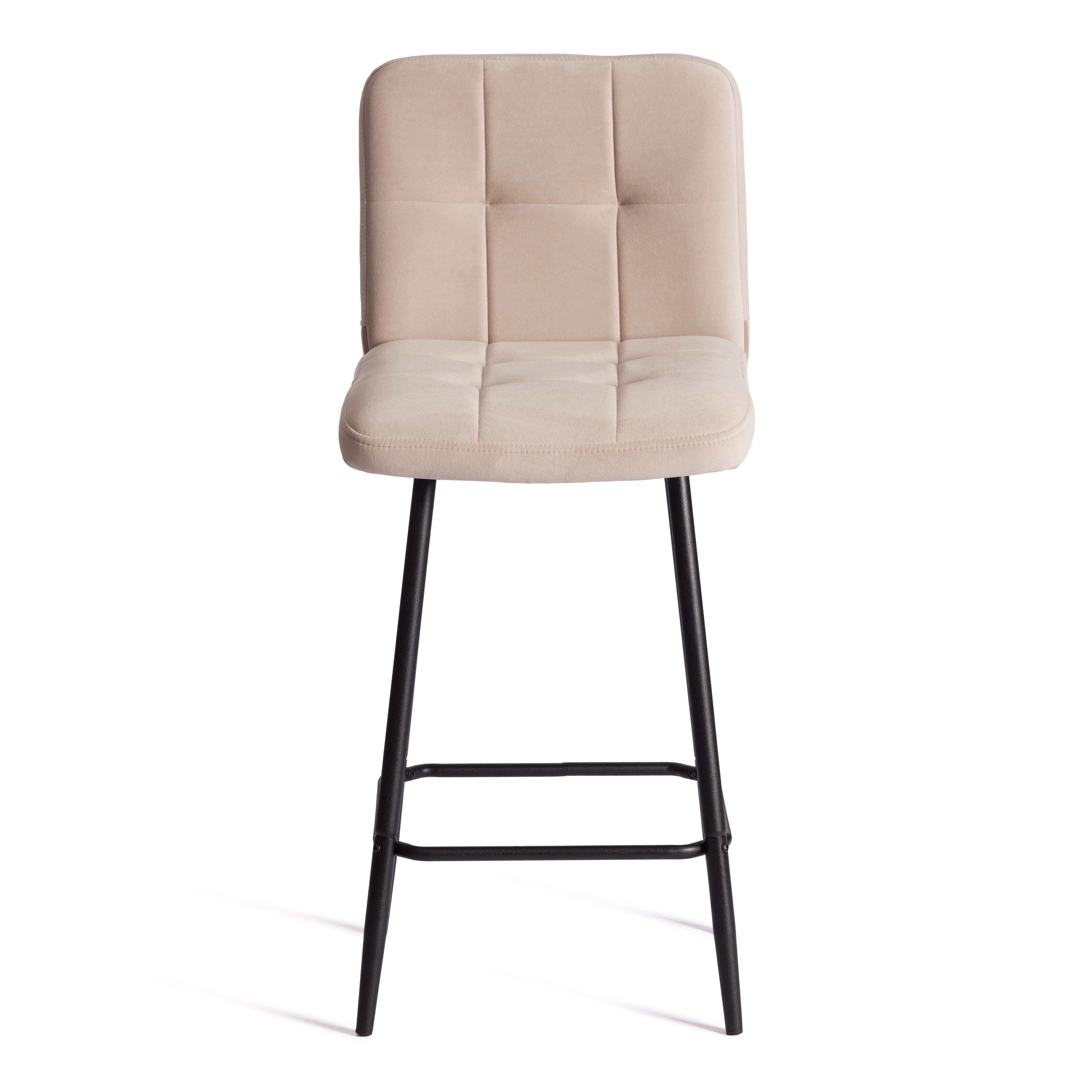 Стул TETCHAIR Medeo велюр бежевый - фото 6