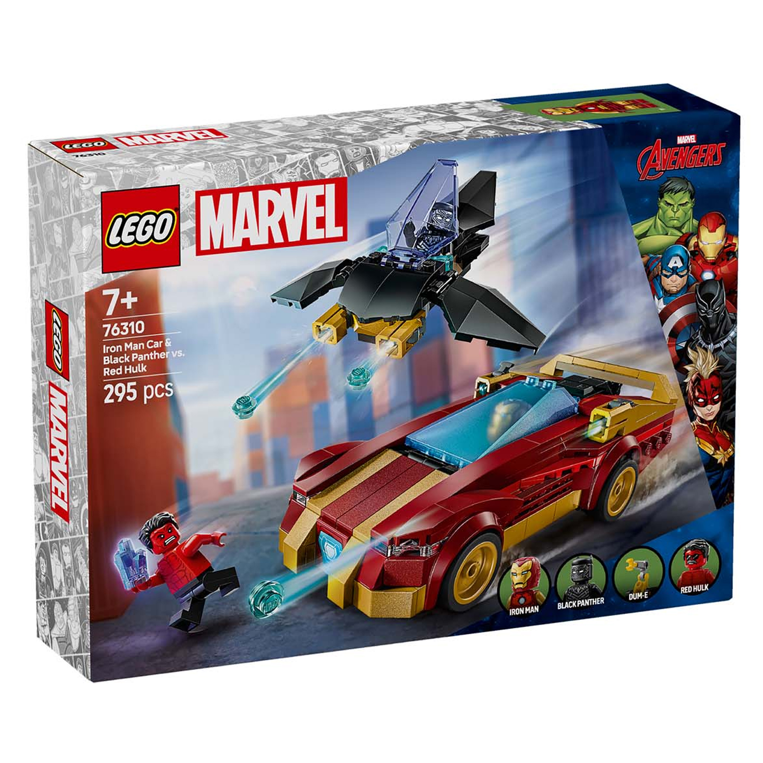 Конструктор LEGO Marvel Super Heroes Машина Железного Человека блочный - фото 10