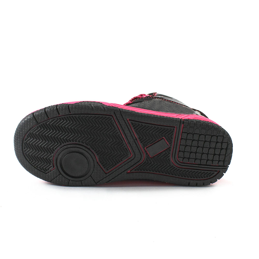 Кеды Europen AB326010-СВ EUROPEN Кеды для девочки,черно-розовый - фото 5
