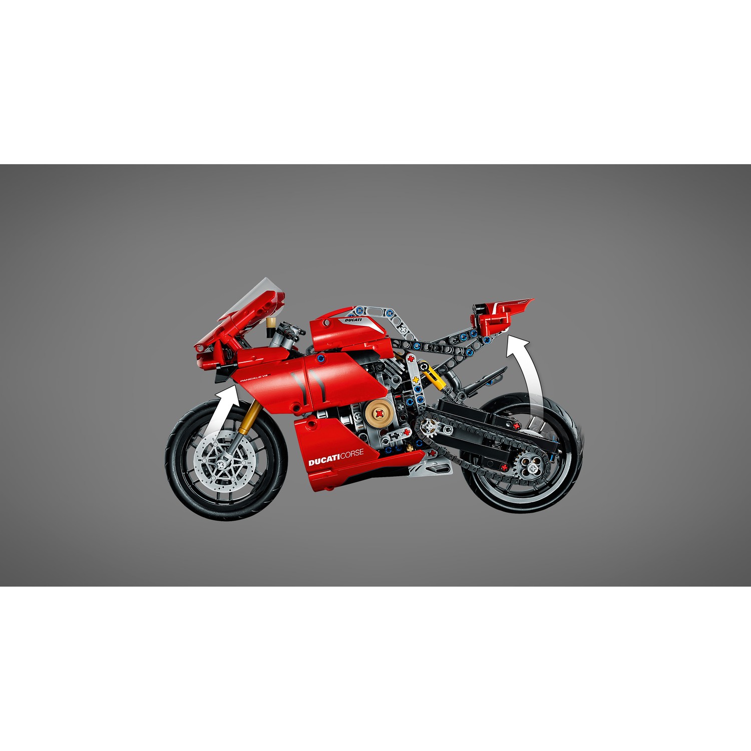 Конструктор LEGO Technic Ducati Panigale 646 дет. - фото 15