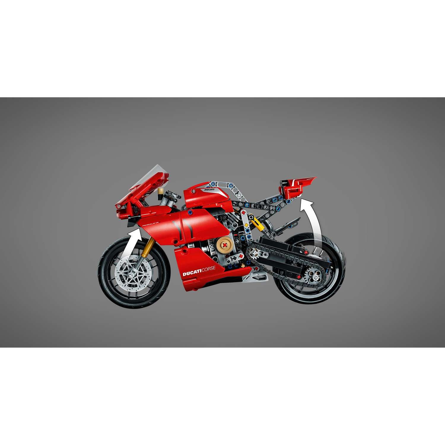 Конструктор LEGO Technic Ducati Panigale 646 дет. - фото 15