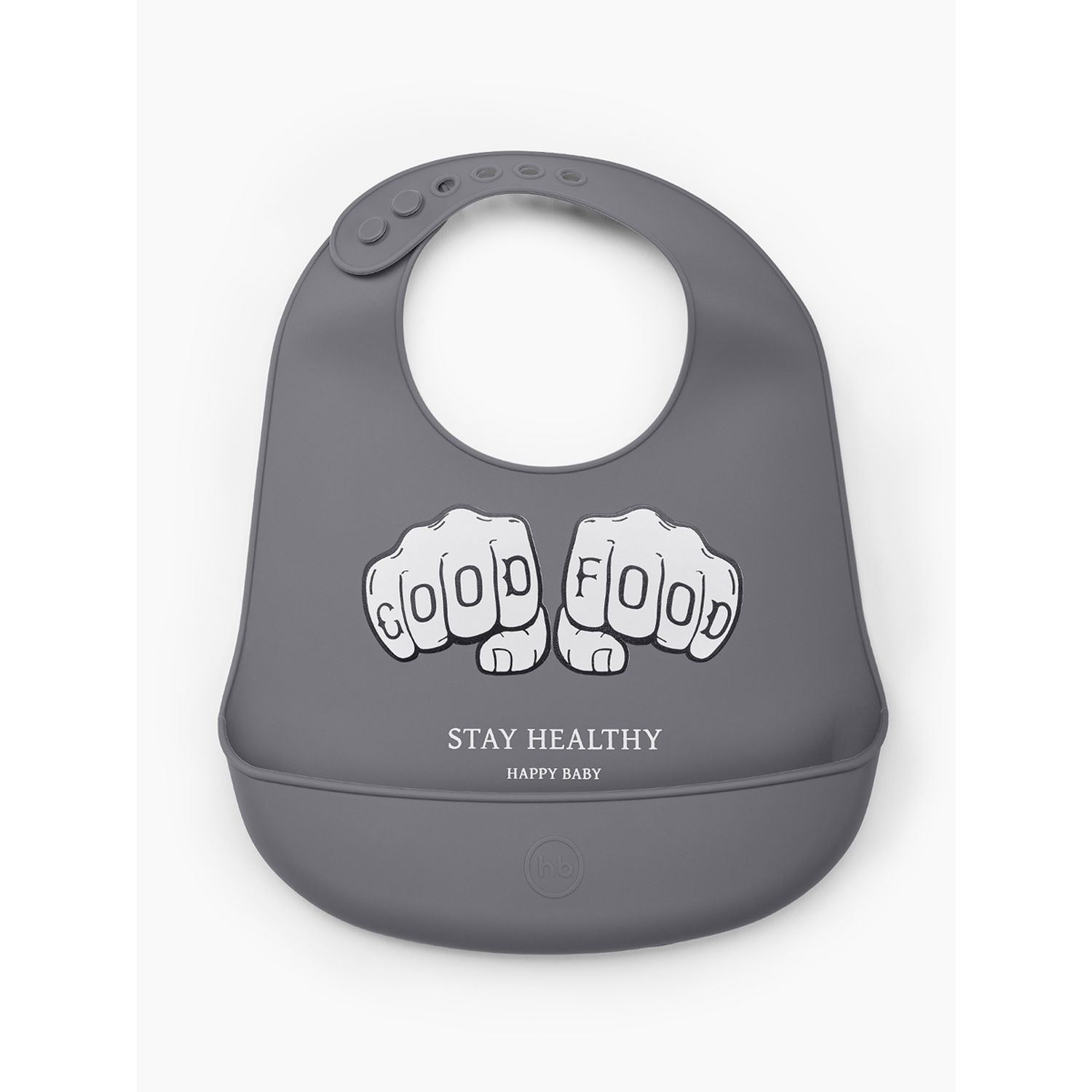 Нагрудник Happy Baby пластик - фото 4