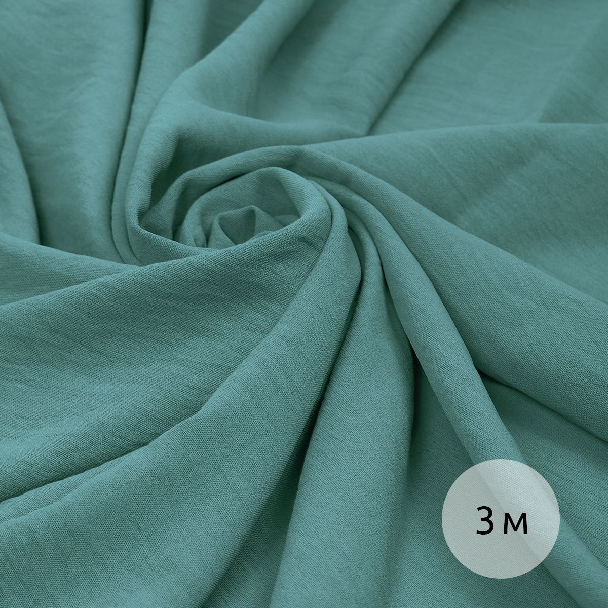 Ткань TBY Лен цвет бледно-зеленый уп.3м - фото 1