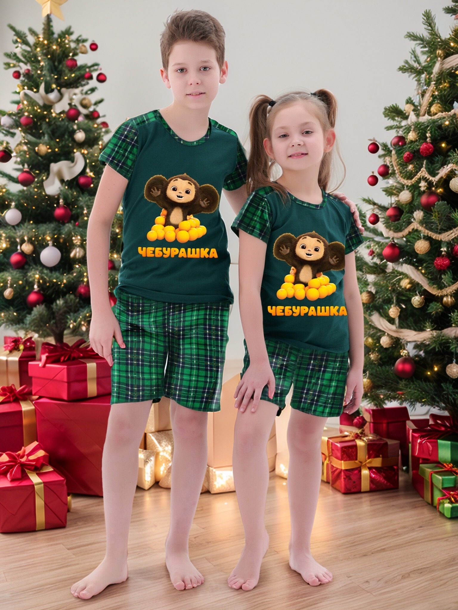 Пижама КрутышОк Т-030 Чебазеленый - фото 2