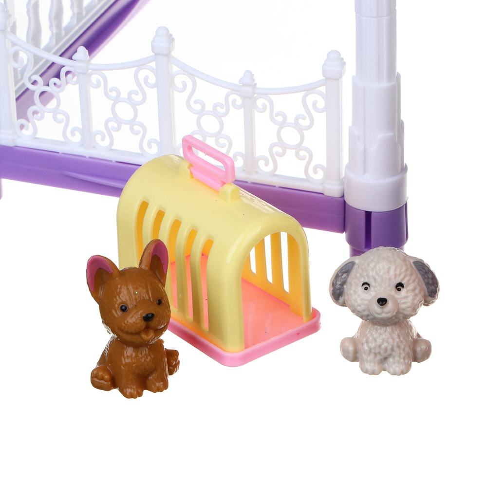 Домик для кукол Игроленд с мебелью 278-136 - фото 9